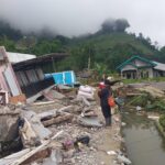 Kondisi wilayah terdampak fenomena gerakan tanah di Desa Ratamba, Kecamatan Pejawaran, Kabupaten Banjarnegara, Jawa Tengah, Rabu (22/1/2025). Foto: BPBD Kabupaten Banjarnegara