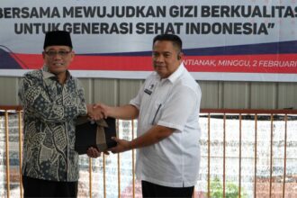 Badan Gizi Nasional (BGN) dan DPR RI melakukan sosialiasi Makan Bergizi Gratis ini di Kabupaten Kubu Raya, Kalimantan Barat, Sabtu (1/2/2025).