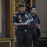 Jaksa Agung Muda Pidana Umum (JAM Pidum), Asep Nana Mulyana pada upacara “Capacity Building dan Sertifikasi Penanganan Perkara Aset Kripto” yang diselenggarakan di Badan Pendidikan dan Pelatihan (Badiklat) Kejaksaan RI, Jakarta, Senin (3/2/2025). Foto: Yudha Krastawan/ipol.id