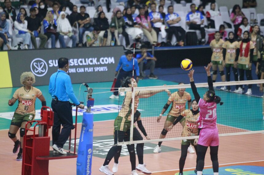 PLN Mobile Proliga 2025, Petrokimia, Buka Asa Lolos Fina Four, Gulung Pertamina
