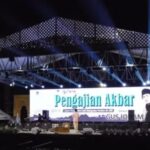 Geger video pengajian akbar yang digelar Gus Iqdam serasa konser dugem dengan iringan lagu dj. Foto: Tangkap layar IG @dagelanviral