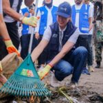 "Gerakan Wisata Bersih” yang diinisiasi oleh Kementerian Pariwisata dan Pemprov DKI Jakarta ini, Artha Graha Peduli turut melaksanakan kegiatan gladi bersih dengan menurunkan ribuan tim saber (sapu bersih). Foto: Istimewa