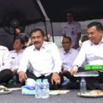 Menteri Imigrasi dan Pemasyarakatan (Imipas), Agus Andrianto dan jajaran di Rutan Kelas I Cipinang, Jakarta Timur, pada Selasa (25/2/2025). Foto: Imipas