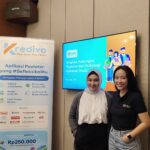 Psikolog, Psikolog Klinis, Disya Arinda bersama SVP Marketing & Communications Kredivo, Indina Andamari. Foto: Ist