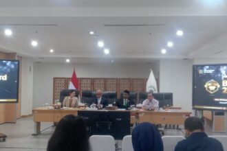 Ketua Badan Kehormatan DPRD DKI, Yudha Permana (kedua dari kiri).(Foto Sofian/ipol.id)