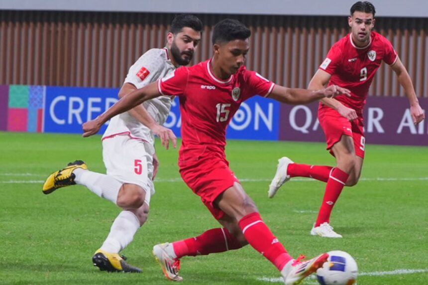 Indonesia vs Iran di Piala Asia U-20 2025. Foto: dok. PSSI