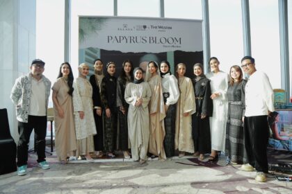 Kolaborasi The Westin Jakarta, Ellaya, dan Puteri Indonesia luncurkan koleksi busana Hari Raya. (dok. The Westin Jakarta)