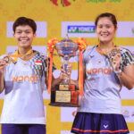 Lanny /Siti Fadia, Meraih Gelar juara Thailand Masters 2025. Foto/PBSI