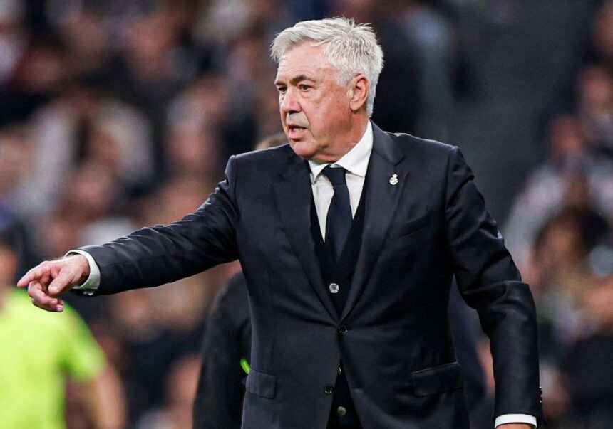 Pelatih Real Madrid Carlo Ancelotti. Foto: Instagram @realmadrid