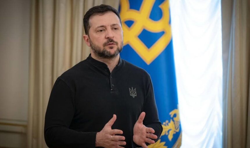 Presiden Ukraina Volodymyr Zelenskyy