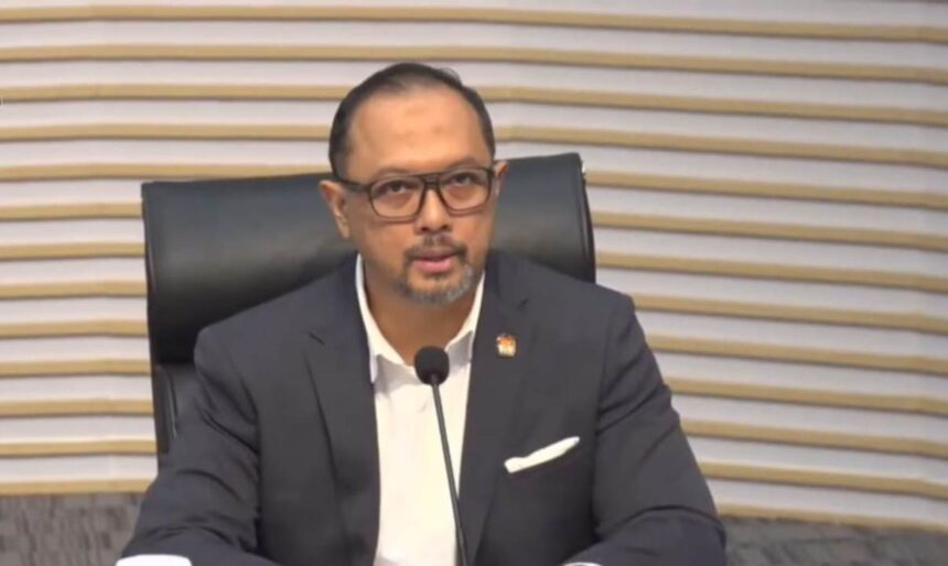 Juru Bicara KPK, Tessa Mahardhika Sugiarto. Foto: Live streaming YT @kpkri