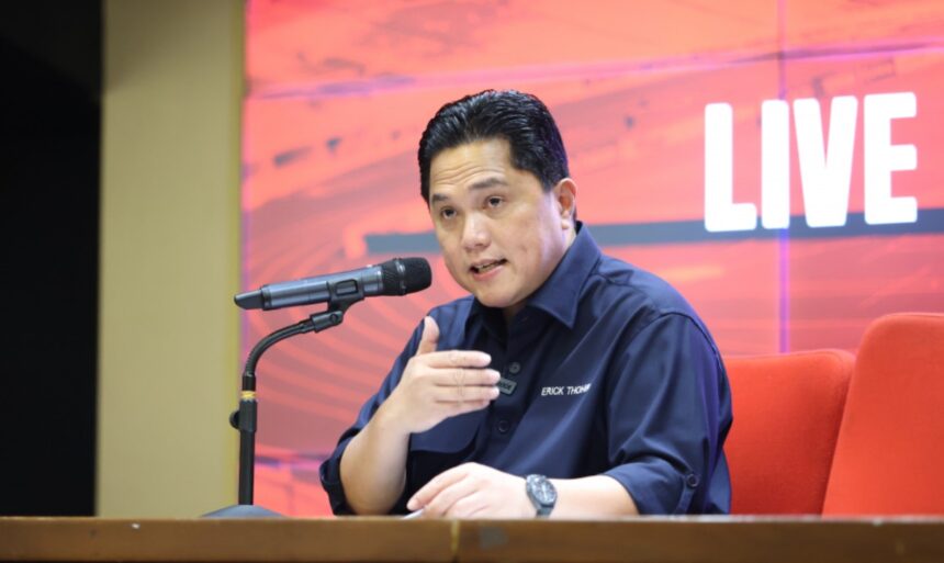 Ketua Umum PSSI Erick Thohir