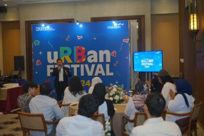 Bank Mandiri gencar menaik kelaskan pelaku UMKM melalui berbagai program, salah satunya lewat uRBan Festival 2024. Foto: Dok Bank Mandiri