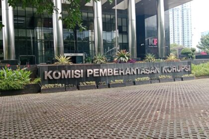 Halaman depan Gedung Merah Putih KPK. Foto: Yudha Krastawan/ipol.id