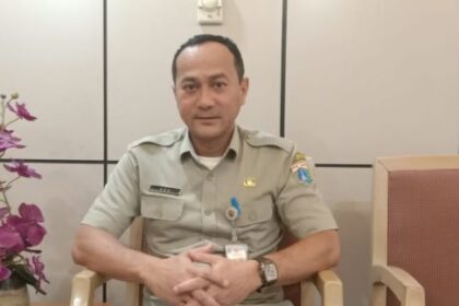 Plt Sekretariat DPRD DKI Jakarta, Agustinus.(Foto Sofian/ipol.id)
