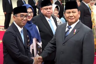 Presiden Prabowo Subianto resmi melantik Brian Yuliarto sebagai Menteri Pendidikan Tinggi, Riset, dan Teknologi (Mendikbudristek)