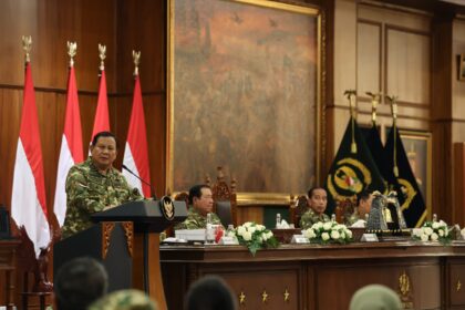 prabowo di retret akmil