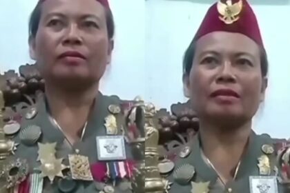 Heboh sosok wanita mengaku sebagai Ratu Sedunia. Foto: Tangkap layar IG @wkwkmedsos