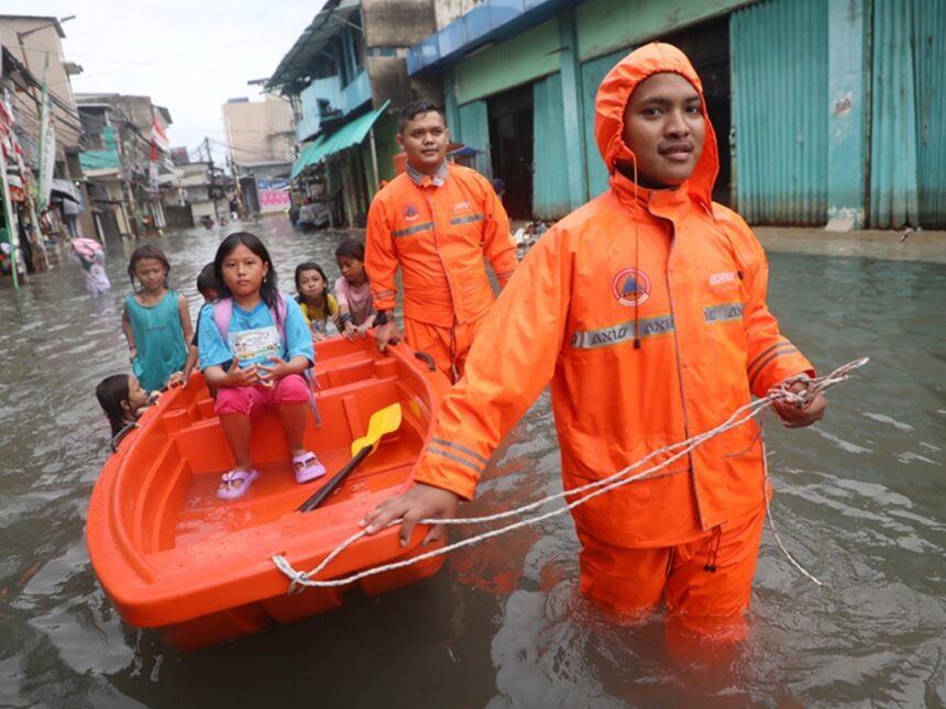 Ilustrasi banjir rob. Foto: Ist