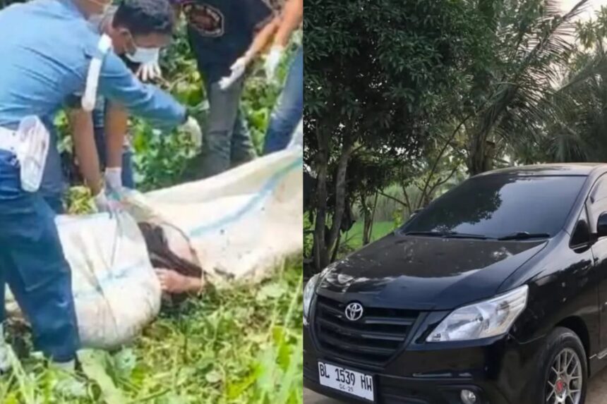 Seorang sales mobil ditemukan tewas disemak-semak di Kawasan Gunung Salak, Kecamatan Sawang, Kabupaten Aceh Utara, Aceh. Foto: Instagram @medsoszone