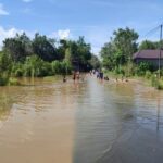 Kondisi wilayah terdampak banjir di Kabupaten Kapuas, Provinsi Kalimantan Tengah, pada Senin (17/3/2025). Foto: BPBD Provinsi Kalimantan Tengah