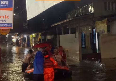 Banjir bandang di wilayah Bogor Jabar. Foto: Jabarprov.go.id