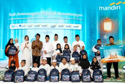 Bank Mandiri Group Santuni 57.600 Anak Yatim, dan Lansia serta 668 Yayasan di Seluruh Indonesia. Foto: Bank Mandiri