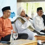 Dalam kegiatan bertema Lentera Moderasi dan Inspirasi untuk Indonesia Harmoni, perayaan ulang tahun Pusat Studi Al-Qur'an (PSQ) ke-20 kolaborasi bersama AQUA di Masjid Istiqlal, Jakarta, belum lama ini, turut hadir ustadz-ustadz, alim ulama kenamaan, Husein Ja'far Al Hadar atau Habib Ja’far, Fahruddin Faiz, Habib Jindan bin Novel, dan Prof. M. Quraish Shihab serta Najwa Shihab, dan narasumber lainnya. Foto: Ist