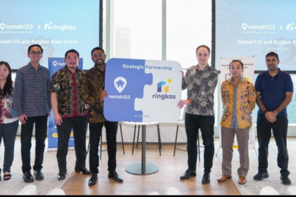CEO Rumah123, Wasudewan di Sequis Tower Jakarta, Selasa (18/3/2025).