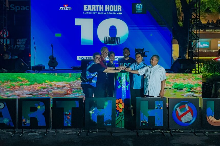 Earth Hour Jakarta (EHJ) dan Artha Graha Peduli (AGP) kembali menggelar kampanye tahunan Switch off Earth Hour 2025,