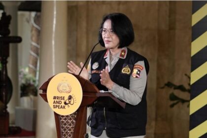 Direktur Tindak Pidana Perlindungan Perempuan dan Anak dan Pemberantasan Perdagangan Orang (PPA-PPO) Bareskrim Polri, Brigjen Nurul Azizah. Foto: humas polri