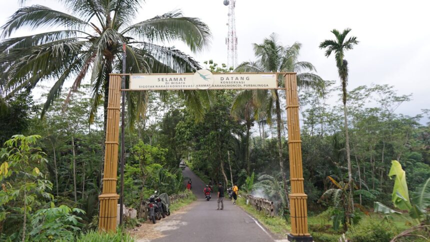 Sebagai upaya Telkom dalam pelestarian lingkungan dan peningkatan ekonomi masyarakat Desa Kramat Purbalingga. Foto: Telkom Indonesia