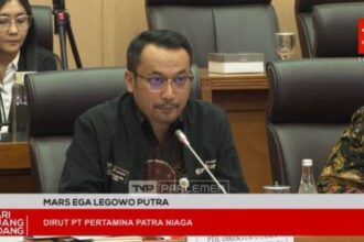 Mars Elga Legowo Putra Ditunjuk Menjadi PTH) Direktur Utama PT Pertamina Patra Niaga. Foto/tangkapan layar