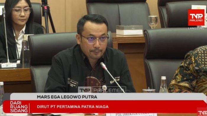 Mars Elga Legowo Putra Ditunjuk Menjadi PTH) Direktur Utama PT Pertamina Patra Niaga. Foto/tangkapan layar