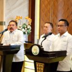 Konferensi pers bersama antara Kejaksaan Agung RI, Pertamina, Lemigas, Surveyor Indonesia dan TUV Rheinland Indonesia, di Jakarta, Kamis (6/5/2025). Foto: Yudha Krastawan/ipol.id