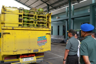 Kodim 0811 Tuban telah berhasil menggagalkan aksi dugaan penyelewengan LPG berukuran 3 kg di Kabupaten Tuban. Foto: Kodim 0811