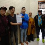 Seorang pria berinisial NA (35) yang diduga melakukan pengancaman akhirnya berdamai dengan korban. Foro: Dok Polsek Ciputat Timur