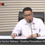 Direktur Penyidikan KPK, Asep Guntur Rahayu. Foto: Live streaming YT @kpkri