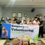 Kantor Cabang BPJS Ketenagakerjaan Jakarta Ceger menggelar kegiatan Employee Volunteering di Panti Asuhan Yayasan Rumah Harapan Setu, Cipayung, Jakarta Timur