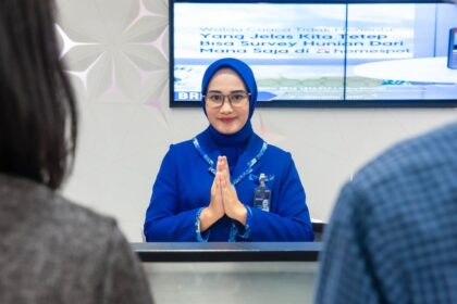 Dok pemberian pelayanan nasabah BRI. Foto: Dok BRI