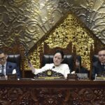 Ketua DPR RI Puan Maharani, saat memimpin Rapat Paripurna DPR RI Ke-15 Masa Persidangan II Tahun Sidang 2024-2025 di Gedung Nusantara II, Senayan, Jakarta, Kamis (20/3/2025). Foto: