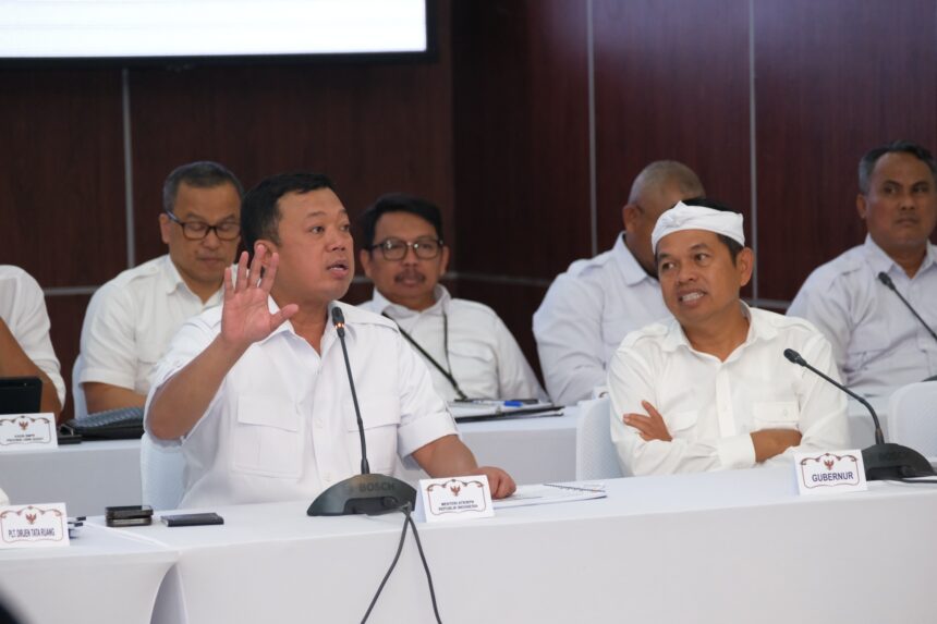 Menteri Nusron berdama Gubernur Dedy Mulyadi. Foto: Dok Kemen ATR/BPN