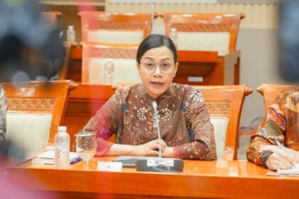 Menkeu kabinet Merah Putih, Ari Mulyani.(Foto dok Kemenkeu)