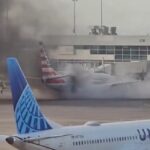 American Airlines dilaporkan terbakar di Bandara Internasional Denver