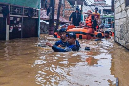 Banjir di Jakarta. Foto: dok. Dinas SDA DKI Jakarta