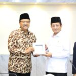 Menag dan Mensos menandatangai MoU untuk penguatan di bidang sosial dan bidang agama, Selasa (11/3/2025)