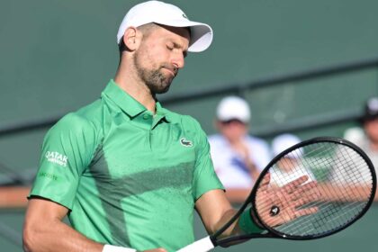 Novak Djokovic mengalami kekalahan ketiganya secara beruntun, kali ini di tangan Botic Van de Zandschulp.