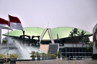 Ilustrasi Gedung DPR RI di kawasan Jakarta Pusat.(Foto Parlementaria)