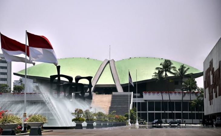 Ilustrasi Gedung DPR RI di kawasan Jakarta Pusat.(Foto Parlementaria)