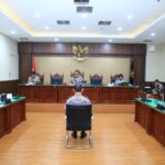 Tampak Sidang Kode Etik Profesi Polri yang menyidangkan Kapolres Ngada. Foto: Polri